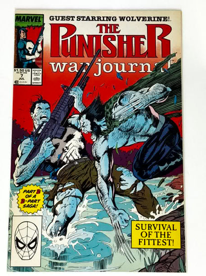 1989 - Punisher War Journal, Vol. 1 #7 Var. A - NM- - ENG 1