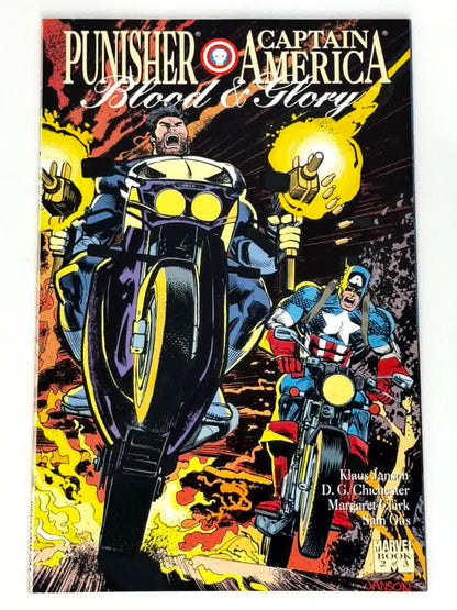 1992 - Punisher & Captain America: Blood and Glory #2 - NM+ - ENG 1