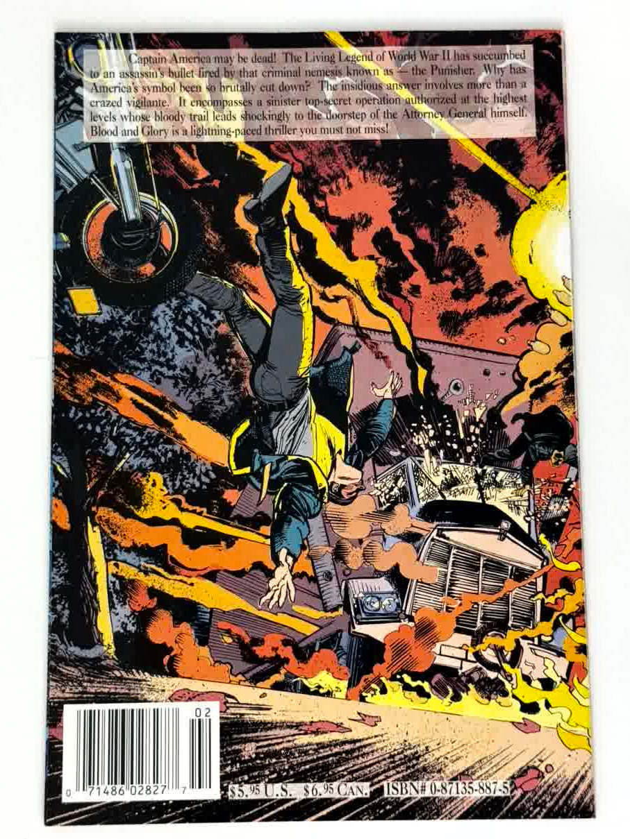 1992 - Punisher & Captain America: Blood and Glory #2 - NM+ - ENG 2