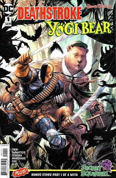 2018 - Deathstroke / Yogi Bear Special #1 Var. A - Jellystone Dark / Pinkie Problems - M - ENG - PRE-ORDER 1