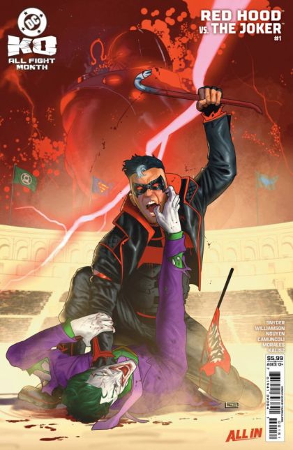 2025 - DC K.O.: Red Hood vs. The Joker #1 Var. E - Round Eight: Red Hood vs. The Joker - M - ENG 1
