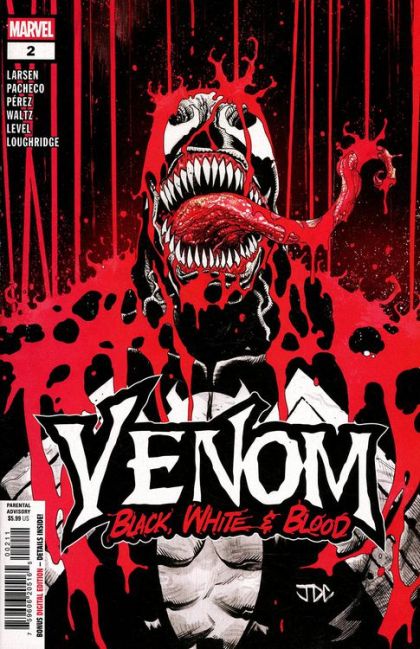 2025 - Venom: Black, White & Blood #2 Var. A - M - ENG 1
