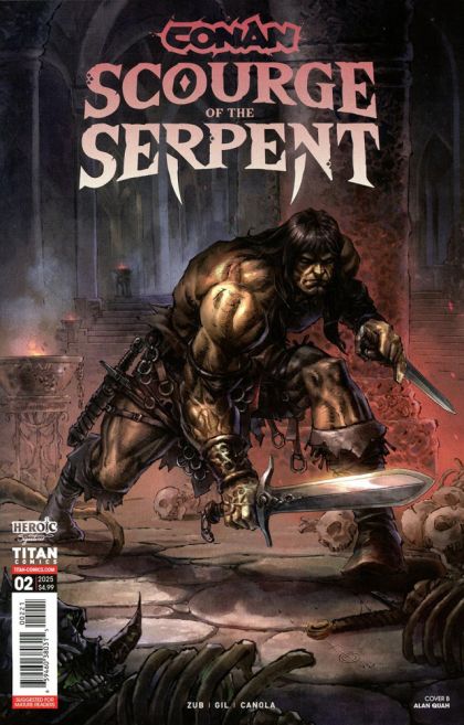 2025 - Conan The Barbarian: Scourge Of The Serpent #2 Var. B - Words Of Power - M - ENG - PRE-ORDER 1