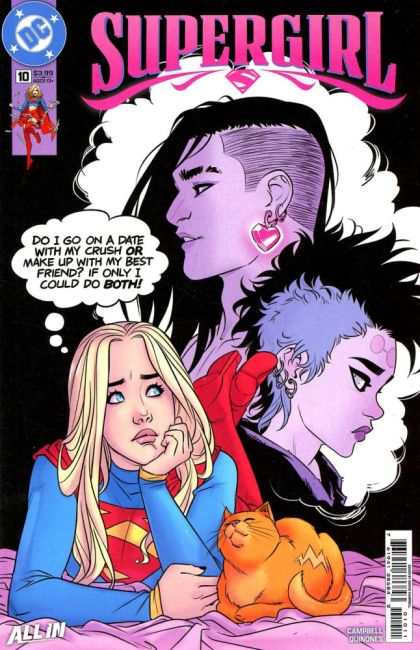 2026 - Supergirl, Vol. 8 #10 Var. A - My Bloody Valentine - M - ENG 1