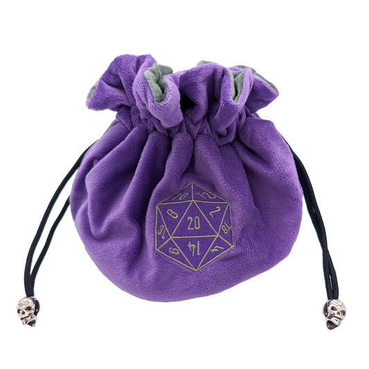 Large Dice Sack - Purple - M 1