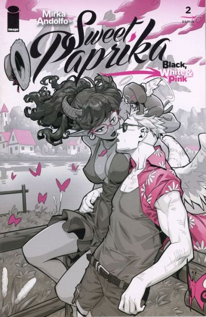 2024 - Image Comics - ON DEMAND - Mirka Andolfo's Sweet Paprika: Black, White & Pink #2 Var. B - M - Eng 1