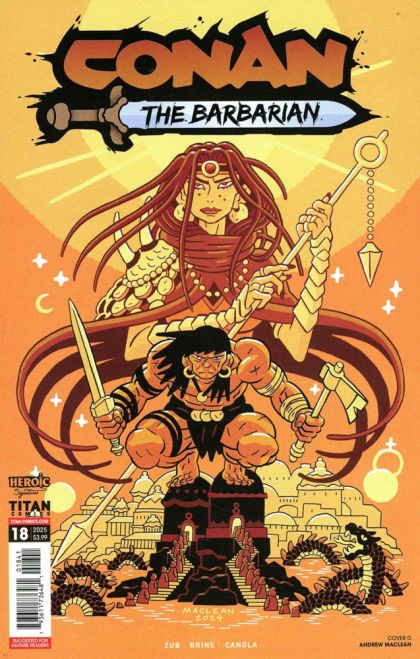 2025 - Titan Comics - ON DEMAND - Conan the Barbarian (Titan Comics) #18 Var. D - M - Eng 1