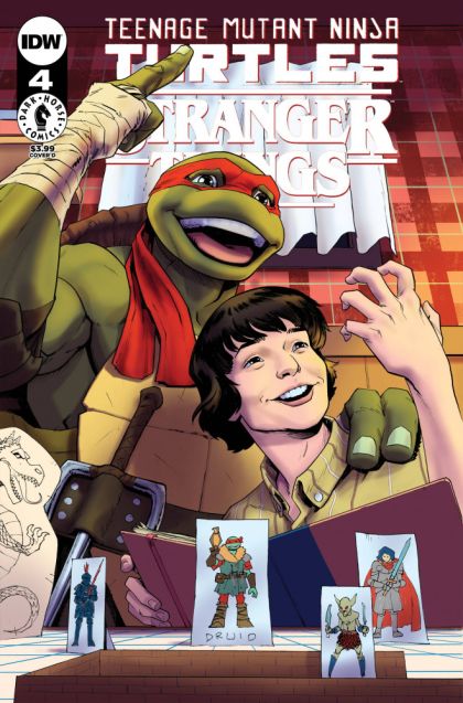 2023 - IDW Publishing - ON DEMAND - Teenage Mutant Ninja Turtles x Stranger Things #4 Var. D - M - Eng 1