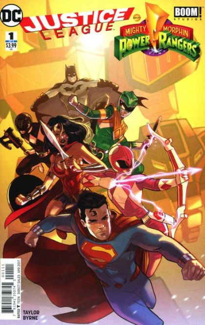 2017 - Justice League / Mighty Morphin Power Rangers #1 Var. I - M - ENG - PRE-ORDER 1