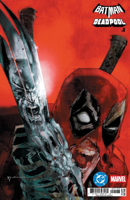 2025 - DC / Marvel: Batman / Deadpool #1 Var. Q - The Cosmic Kiss Caper! / A Magician Walks Into a Universe / Sticks & Snikts / Harley & Hulk's Amazin' Saturday!!!! / New Friends in Old Places - M - ENG 76