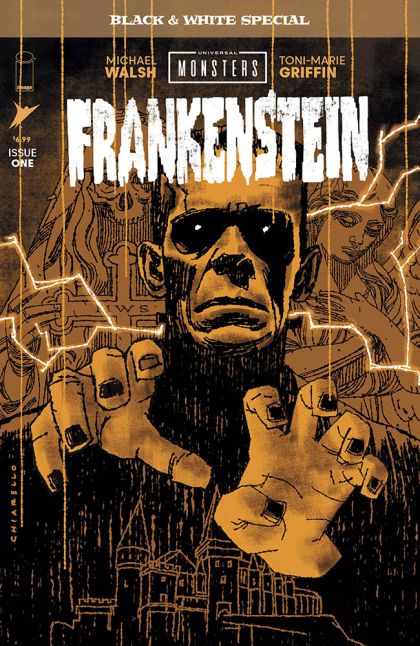 2026 - Universal Monsters: Frankenstein B&W Special #1 Var. B - M - ENG - PROMO 1