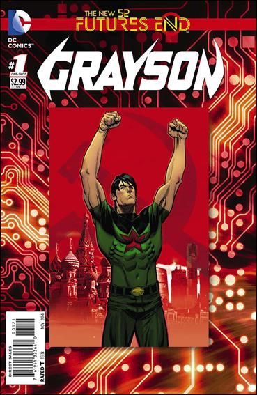 2014 - Grayson: Futures End #1 Var. B - Only a Place for Dying - M - ENG - PRE-ORDER 1