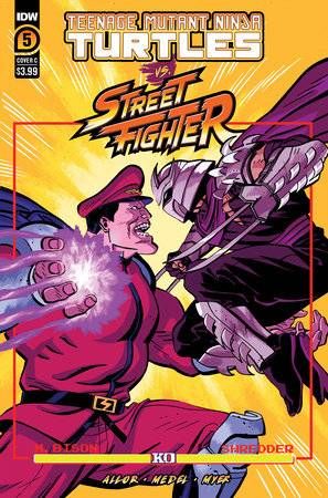 2023 - IDW Publishing - ON DEMAND - Teenage Mutant Ninja Turtles vs. Street Fighter #5 Var. C - M - Eng 1