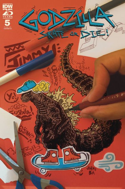 2024 - IDW Publishing - ON DEMAND - Godzilla: Skate Or Die! #5 Var. B - M - Eng 1