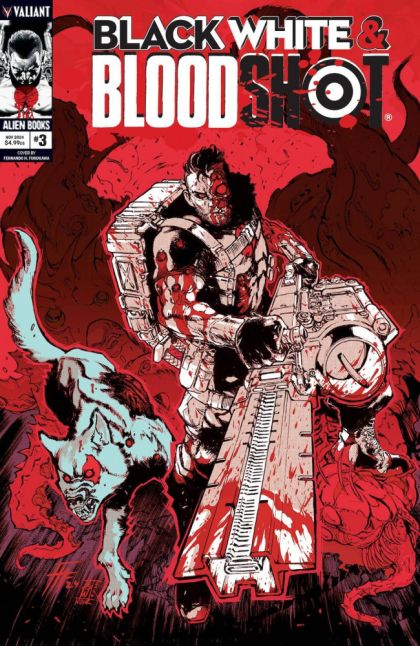 2024 - Valiant Entertainment - ON DEMAND - Black White & Bloodshot #3 Var. B - M - Eng 1