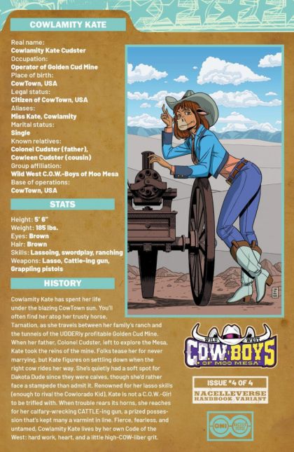 2025 - Wild West C.O.W.-Boys of Moo Mesa #4 Var. C - M - ENG - PRE-ORDER 1