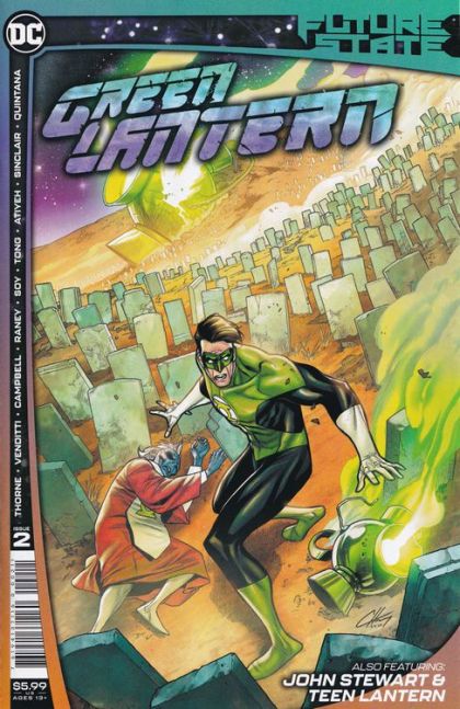 2021 - Future State: Green Lantern #2 Var. A - Last Lanterns Part Two / Dead Space / Recon - M - ENG - PRE-ORDER 1