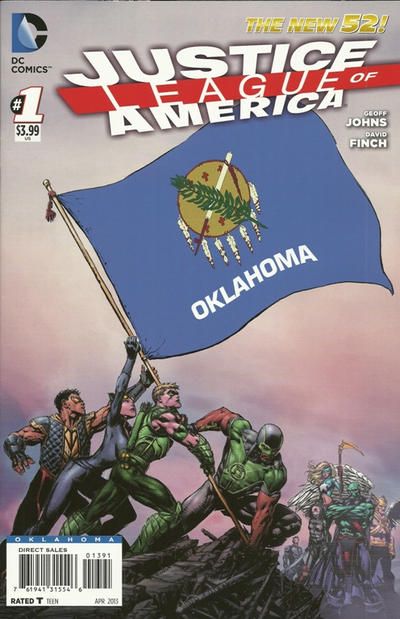 2013 - Justice League of America, Vol. 3 #1 Var. .OK - Chapter One - M - ENG - PRE-ORDER 1