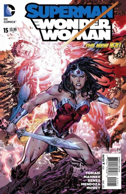 2015 - Superman / Wonder Woman #15 Var. A - Dark Testament - M - ENG - PRE-ORDER 1