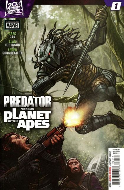 2026 - Predator vs. The Planet of the Apes #1 Var. A - M - ENG - PRE-ORDER 1