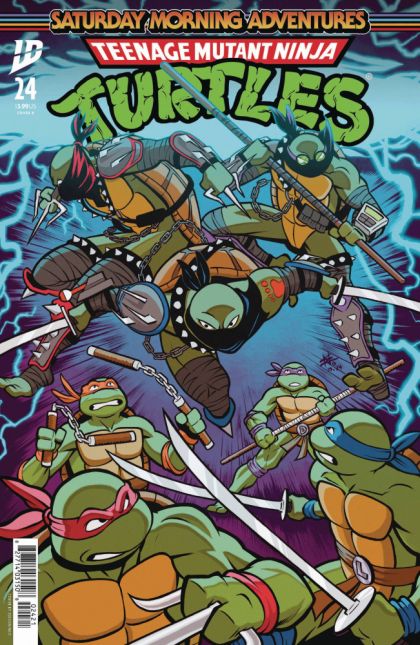 2025 - Teenage Mutant Ninja Turtles: Saturday Morning Adventures Continued #24 Var. B - M - ENG - PRE-ORDER 1