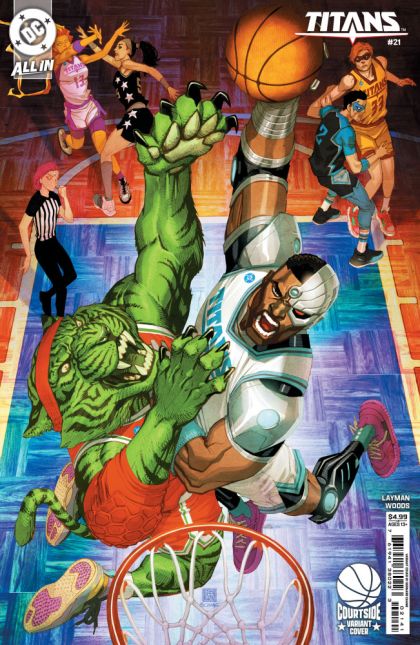 2025 - Titans, Vol. 4 #21 Var. D - Mind Field - M - ENG - PRE-ORDER 1