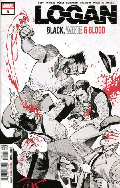 2026 - Logan: Black, White &amp; Blood #3 Var. A - "Dig Six Graves" / "Hate Is Enough" / "Clinical Trial" - M - ENG - PRE-ORDER 1