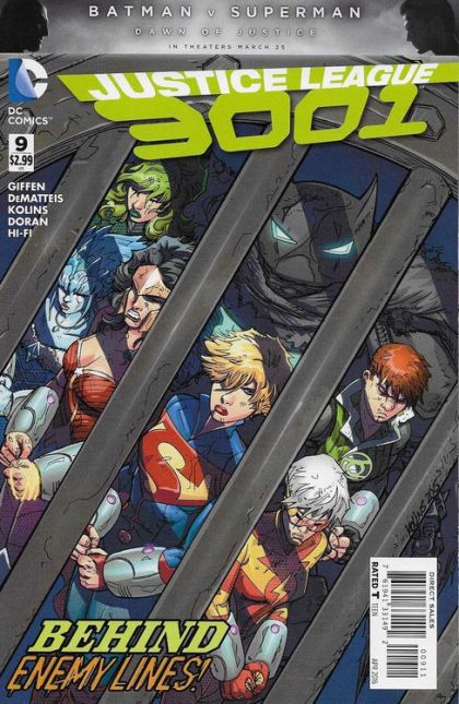 2016 - Justice League 3001 #9 - Total Eclipso! - M - ENG - PRE-ORDER 1