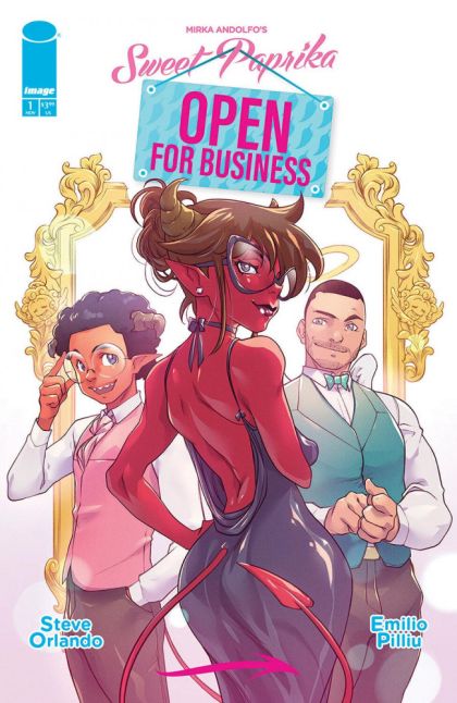 2024 - Image Comics - ON DEMAND - Mirka Andolfo's Sweet Paprika: Open for Business #1 Var. A - M - Eng 1