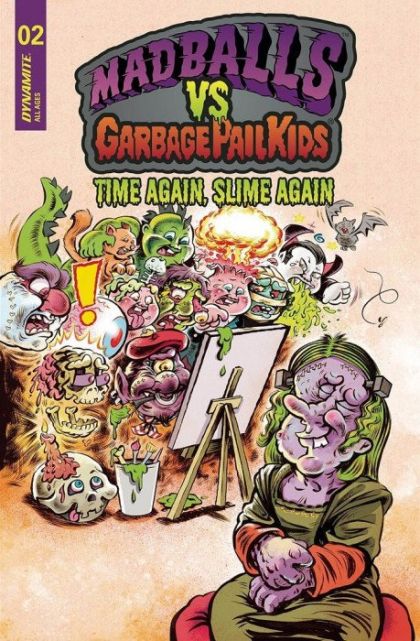 2023 - Dynamite Entertainment - ON DEMAND - Madballs vs. Garbage Pail Kids: Time Again, Slime Again #2 Var. B - M - Eng 1