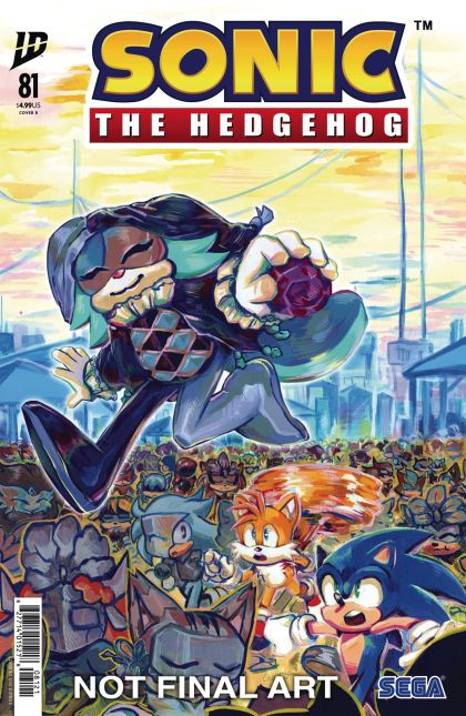 2025 - Sonic the Hedgehog, Vol. 3 #81 Var. B - M - ENG - PRE-ORDER 1