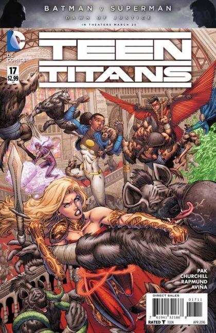 2016 - Teen Titans, Vol. 5 #17 Var. A - ...But Who Is Wonder Girl? - M - ENG - PRE-ORDER 1