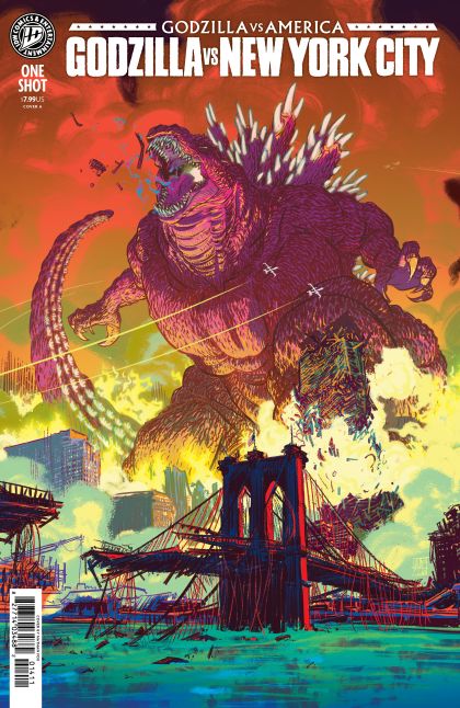 2026 - Godzilla Vs. America: New York City #1 Var. A - M - ENG 1