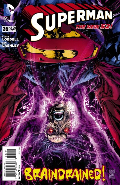 2013 - Superman, Vol. 3 #26 Var. A - Brain Drain - M - ENG - PRE-ORDER 1