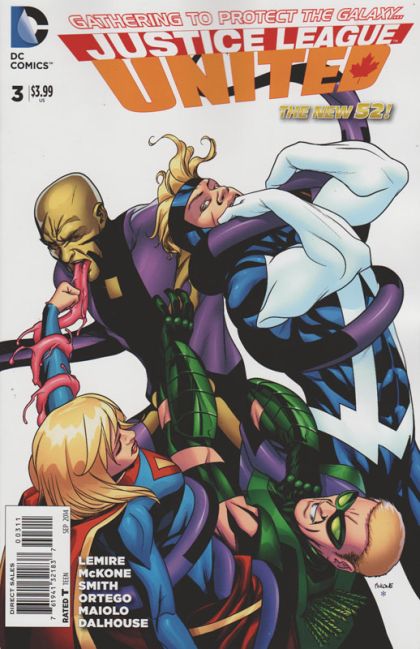 2014 - Justice League United #3 Var. A - Part 4 - M - ENG - PRE-ORDER 1