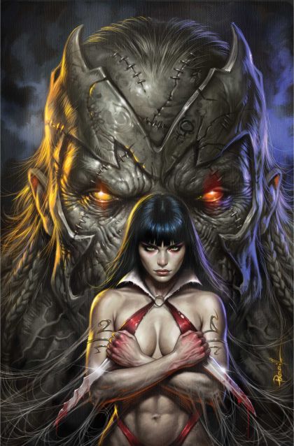 Vampirella #9 Cvr F Lucio Parrillo Metal Premium Cvr - M - ENG - PROMO 1