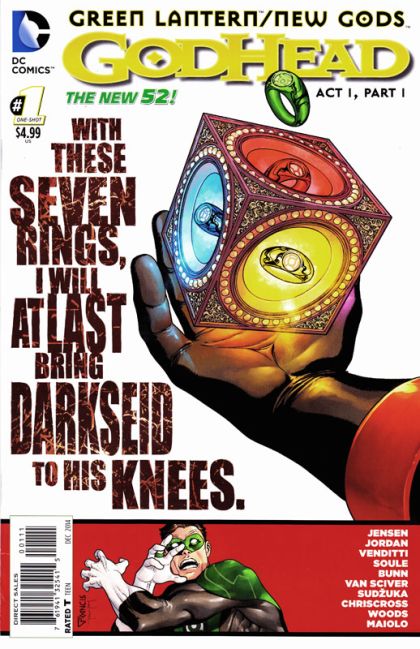 2014 - Green Lantern / New Gods: Godhead #1 Var. A - Act 1, Part 1: Genesis - M - ENG - PRE-ORDER 1