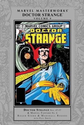 2019 - Marvel Masterworks: Doctor Strange #9 Var. HC-B - Doctor Strange (1974) 47-57, Marvel Fanfare (1982) 6; Material from Crazy (1973) 88, OHOTMU (1983) - M - ENG - PRE-ORDER 1