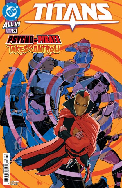 2025 - Titans, Vol. 4 #21 Var. A - Mind Field - M - ENG - PRE-ORDER 1
