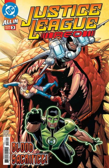 2025 - Justice League Red #3 Var. A - M - ENG - PRE-ORDER 1
