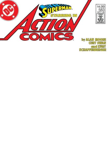2026 - Action Comics, Vol. 1 #583 Var. E - M - ENG - PRE-ORDER 1