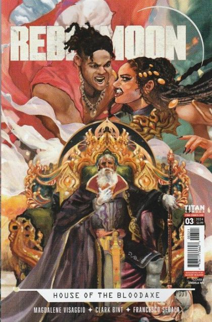 2024 - Titan Books - ON DEMAND - Rebel Moon: House of the Bloodaxe #3 Var. B - M - Eng 1