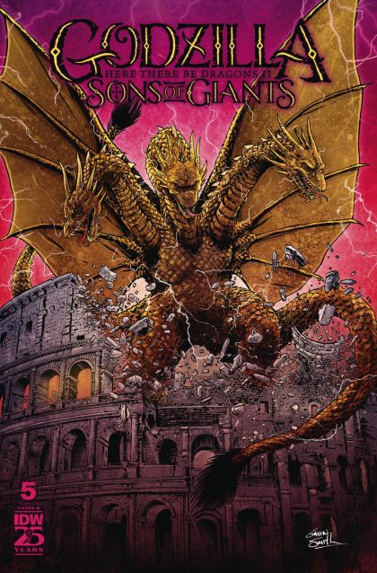 2024 - IDW Publishing - ON DEMAND - Godzilla: Here There Be Dragons II - Sons Of Giants #5 Var. B - M - Eng 1