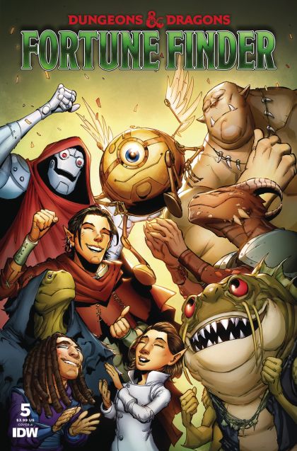 2024 - IDW Publishing - ON DEMAND - Dungeons & Dragons: Fortune Finder #5 Var. A - M - Eng 1