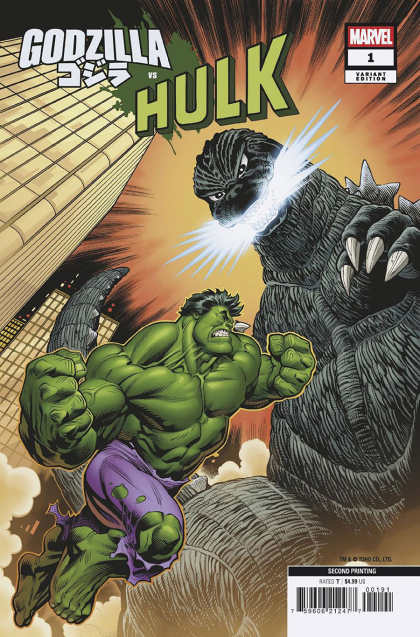 2025 - Godzilla vs. Hulk #1 Var. K - M - ENG 1