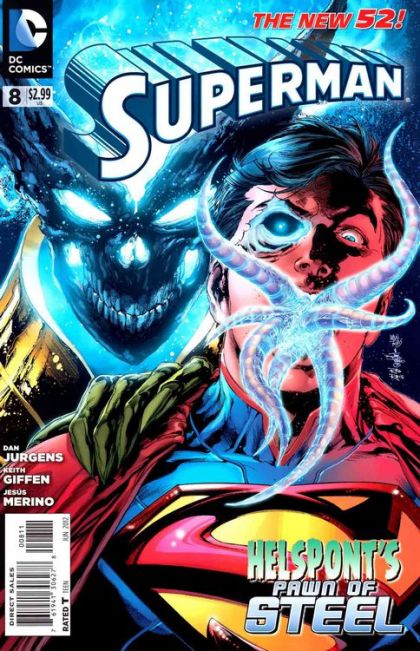 2012 - Superman, Vol. 3 #8 Var. A - The Outsider Option - M - ENG - PRE-ORDER 1