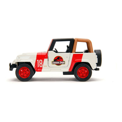 Jurassic World Diecast Model 1/32 Jeep Wrangler - M 4
