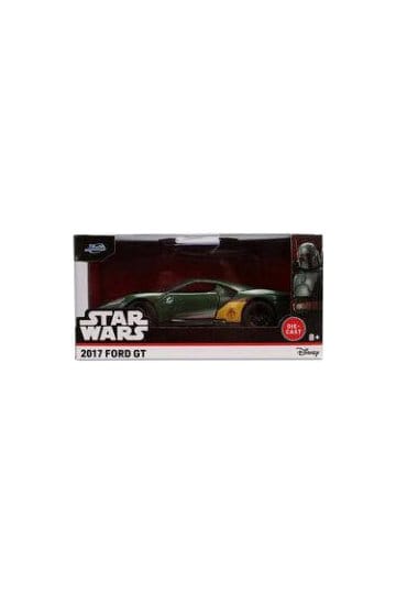 Star Wars Diecast Model 1:32 Boba Fett 2017 Ford GT - M 1