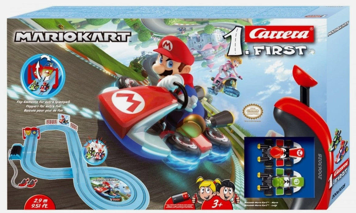 Super Mario Mario Kart - First Slot Racing Set (2.9m) - M