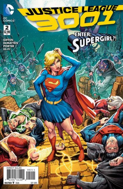 2015 - Justice League 3001 #2 Var. A - Twinkle, Twinkle, Little Starro! - M - ENG - PRE-ORDER 1